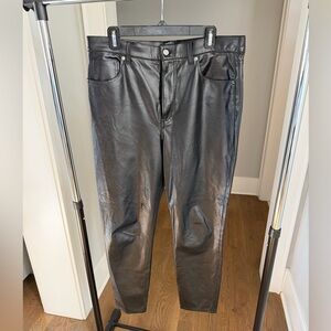 Veronica Beard Faux Leather Pants